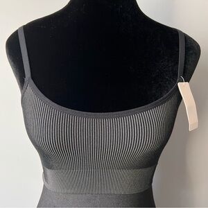 b.tempt'd by Wacoal Women's Black Stripe Comfort Intended Bralette Size Small